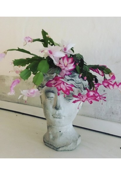 Květináč hlava antika